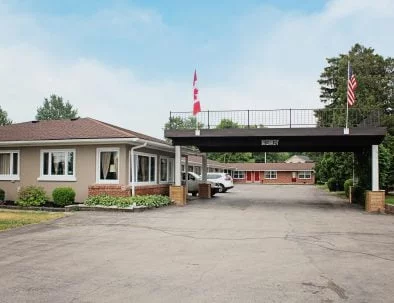 Motel Entrance